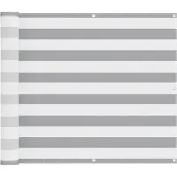 vidaXL Balkonscherm 100 x 400 cm Oxford Stof Rechthoekig