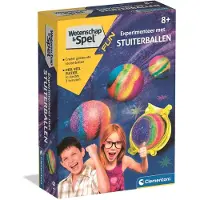 Clementoni Wetenschap & Spel - Experimenteer met Stuiterballen - Zelf Stuiterballen Maken - Experimenteerdoos - 8+ Jaar