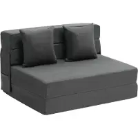 Vevor 3-in-1 opvouwbare slaapbank met 2 kussens en wasbare hoes
