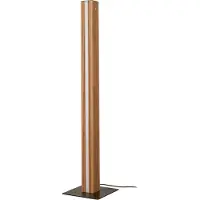 LUCANDE Vloerlampe , Lieske, dimbare, Hout, Woonkamer, Hout, Modern