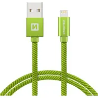 Swissten Datenkabel Textil USB / Lightning 1.2 M