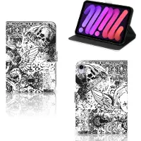 B2Ctelecom Tablettasje iPad Mini 6 (2021) Skulls Angel
