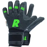 Real Duo Keepershandschoenen - Zwart / Fluo Groen | Maat: 8
