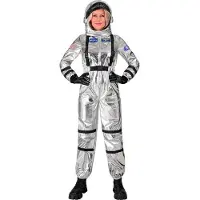 Widmann Astronauten kostuum zilver Jesse dames