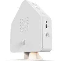 Northpoint Natuur geluidsbox met vogelzang, vogelgeluiden, bewegingssensor, lichtfunctie, oplaadbaar, wit