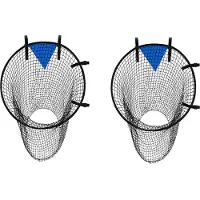 INF Trainingsnet voor voetbaldoelen 2-pack Black