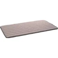 Flamingo Hondenkussen – Hondenmand – Orthopedisch Xana Rechthoekig Taupe XXL – 116x69cm – memory foam – antislip bodem – perfect voor hondenbench