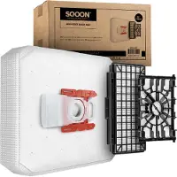 SQOON Accessoireset geschikt voor Bosch Serie 8 In’genius – 8x G ALL Stofzuigerzakken + HEPA Uitblaasfilter + Motorfilter – Geschikt voor BGL8SIL5, BGL8X329, BGL8PRO2, BGL8PET1 en meer