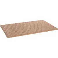 Flamingo Hondenkussen - orthopedisch hondenkussen - benchkussen memory foam - Weimar Beige XL - extra groot comfortabel hondenkussen - 116cm