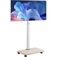 Vevor Rollende TV-standaardwagen voor 812,8-1778 mm tv's tot 45 kg