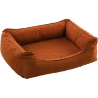 Flamingo Ziva - Mand Honden - Mand Ziva Rechthoekig + Rits Terra 80x67x22cm - 1st - 136608 - 1st