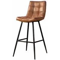 Tower Living Barstoel Navarra Stof Cognac