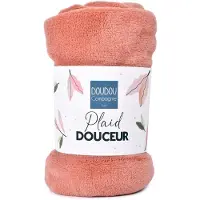 Doudou et Compagnie - Zachte deken - Terracotta - 70 x 100 cm - 0m+