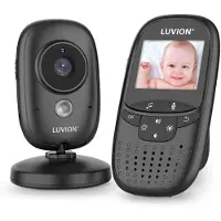 Luvion Easy Black Babyphone - Babyfoon met camera - Premium Baby Monitor