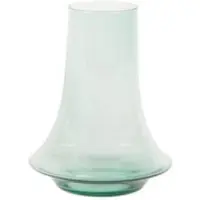 XLBoom Spinn Vaas Large Licht groen - 24 × 24 × 31 cm - Mondgeblazen glazen design vaas - Verkrijgbaar in verschillende kleuren - Speelse woondecoratie door Frederik Delbart