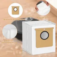 OEM Allecto,Reservezak voor robotstofzuiger - Grote capaciteit - Stofzuigerzakken - Reserveonderdelen voor Clean Station