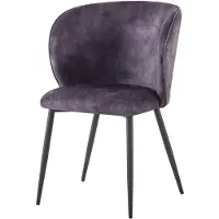 Tower Living Perano sidechair - Dark grey