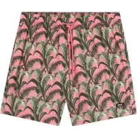 BOSS Heren Zwempak met roze bies met dubbel B monogram (XXL), Strandkleding, Polyester 50561145