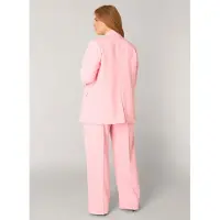 Base Level Curvy regular blazer lichtroze female | Maat: 52