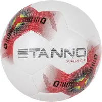 Stanno Prime Super Light II Trainingsbal - Wit / Rood | Maat: SL5