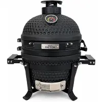 Patton Premium Mini 13" Kamado - Rooster Ø27 cm - Matzwart