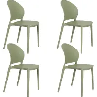 Housecraft living tuinstoel Sjoerd (set van 4)