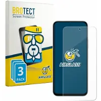 BROTECT Screenprotector 3 Stuks voor Vivo iQOO Z11x Beschermglas transparant