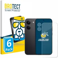 BROTECT Screenprotector 6 Stuks voor Xiaomi Poco X8 Pro (Voor+Camera) Beschermglas transparant