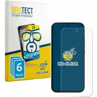 BROTECT - Screenprotector voor Xiaomi Poco X8 Pro Iron Man Edition - Folie Beschermfolie transparant 6 Stuks