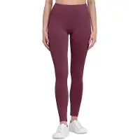 Bellivalini BLV-BLV50-147-LE Dames Leggings - Sport - Vrijetijdsbroek - Lang - Viscose - Sporbroek - Yogabroek - Wijnrood - M