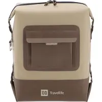 Travellife Freja Koelrugtas 20L Beige - UV- en waterdichte stof - Houdt 6 uur lang koel - Compact opvouwbaar