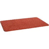 Flamingo Hondenkussen - orthopedisch hondenkussen - benchkussen memory foam - Weimar Cognac XL - extra groot comfortabel hondenkussen - 116cm