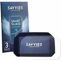 Savvies 3 Stuks Screenprotector - geschikt voor BMW S 1000 XR K69 2024 TFT 6.5" - beschermfolie glas transparant