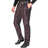 Hobby Hall Confetti Pret Pailletten Broek Man