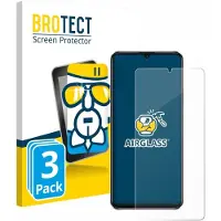 BROTECT Screenprotector 3 Stuks voor Huawei Nova Y72S Beschermglas transparant