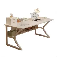 Happiq Computerbureau - Voor Thuiskantoor - Moderne Gaming- en Ergonomische Racestijl Tafel - 80 cm - Wit