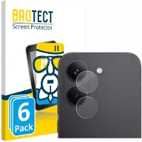 BROTECT Screenprotector 6 Stuks voor Xiaomi Poco X8 Pro (ALLEEN Camera Lens) Beschermglas transparant