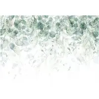 WALLARENA - Fotobehang - 300x210 cm - groene bladeren natuur voor slaapkamer en woonkamer