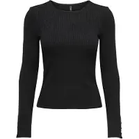 ONLY Onlvelena Top Dames Zwart M