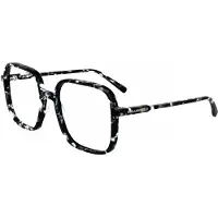Karl Lagerfeld Bril - - KL6192 - Acetaat Marmer Zwart - Maat 55/19/140 - Dames