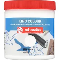 Talens Art Creation linoverf 250ml - Wit - linoleum - blockprint