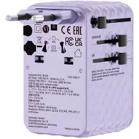 Verbatim Reisadapter Eu Vk Vs Gan 2Xusb-C 2Xusb-A 1Xusb-C Pd 100W