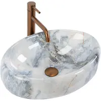 REA Linda Granit Opzetwastafel Steen Imitatie 48,5x34 cm
