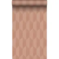Origin Wallcoverings behang 3D-motief terracotta - 50 x 900 cm - 348034
