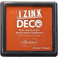 Aladine inktkussen oranje - groot formaat voor creatieve decoratie.