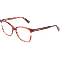 Longchamp LO2741 52/15/140 Gestreepte rode Acetaat ZIJDE LO2741