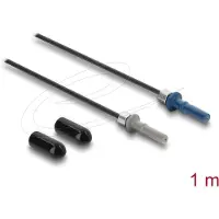 DeLOCK Fibre Optic Plastic POF Cable HFBR 4501-4511Z Simplex male to Simplex male 1 m