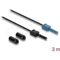 DeLOCK Fibre Optic Plastic POF Cable HFBR 4531-4533Z Simplex male to Simplex male 3 m