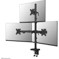 NeoMounts NERO DS60-600BL2-1 Monitorarm Zwart