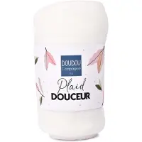 Doudou et Compagnie - Zachte deken - Wit - 70 x 100 cm - 0m+